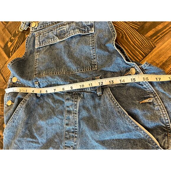 VTG Overalls D'Mode Classix Womans L Jean Bib Western Cowgirl Farm Barn Cottage - Picture 4 of 11